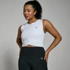 MP Women's Power Crop Tank Top - White
