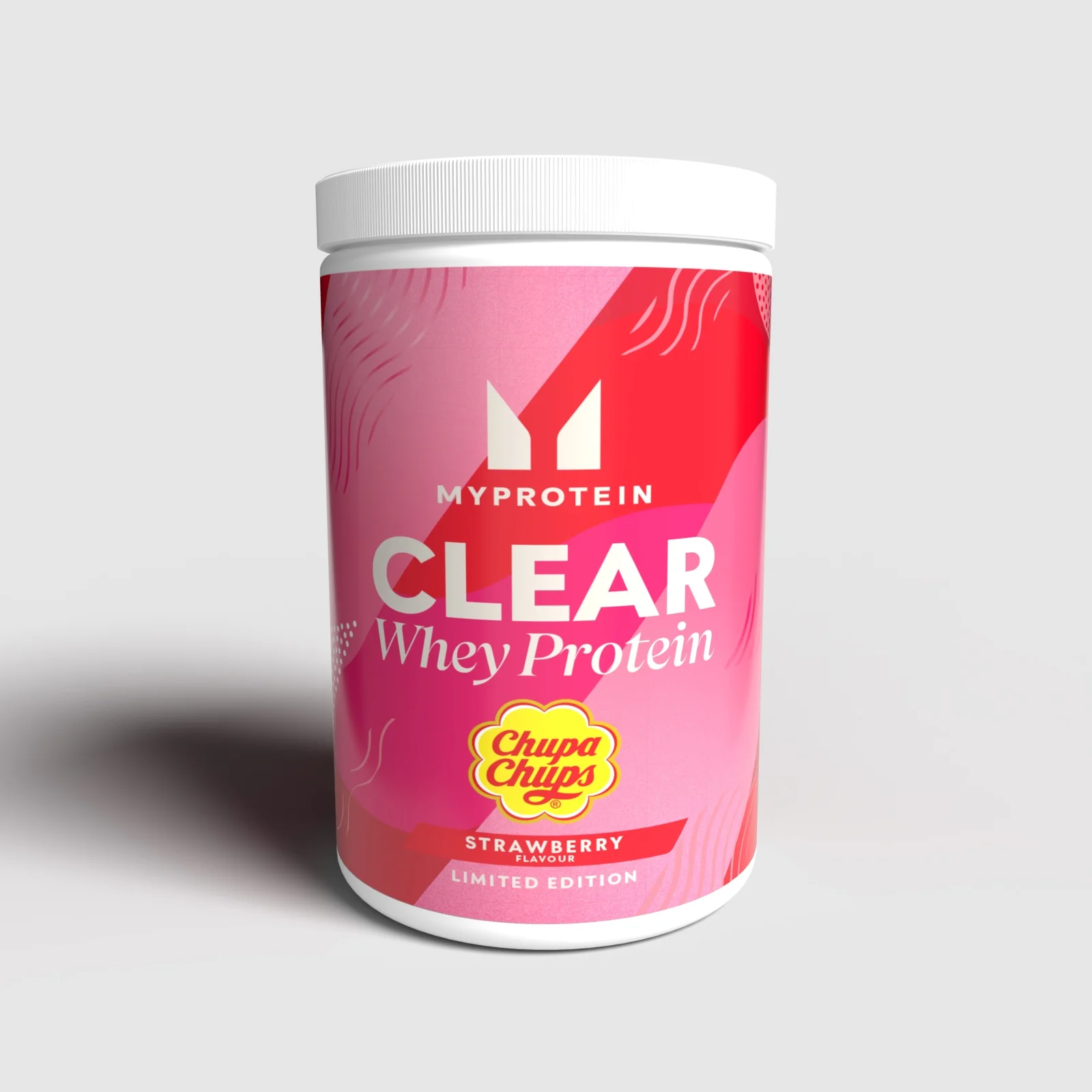 Clear Whey Isolate – Chupa Chups® Strawberry flavour - 20servings - Chupa Chups Strawberry Image 1