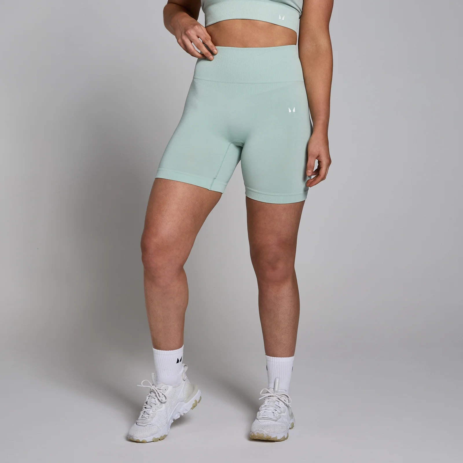 MP Women's Tempo Seamless Shorts - Fresh Mint - XS Image 1