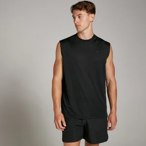 MP Men's Tempo Oversized Mesh Training Tank - Black - Size M