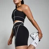 MP Women's Tempo Contrast Texture Cycling Short - Black