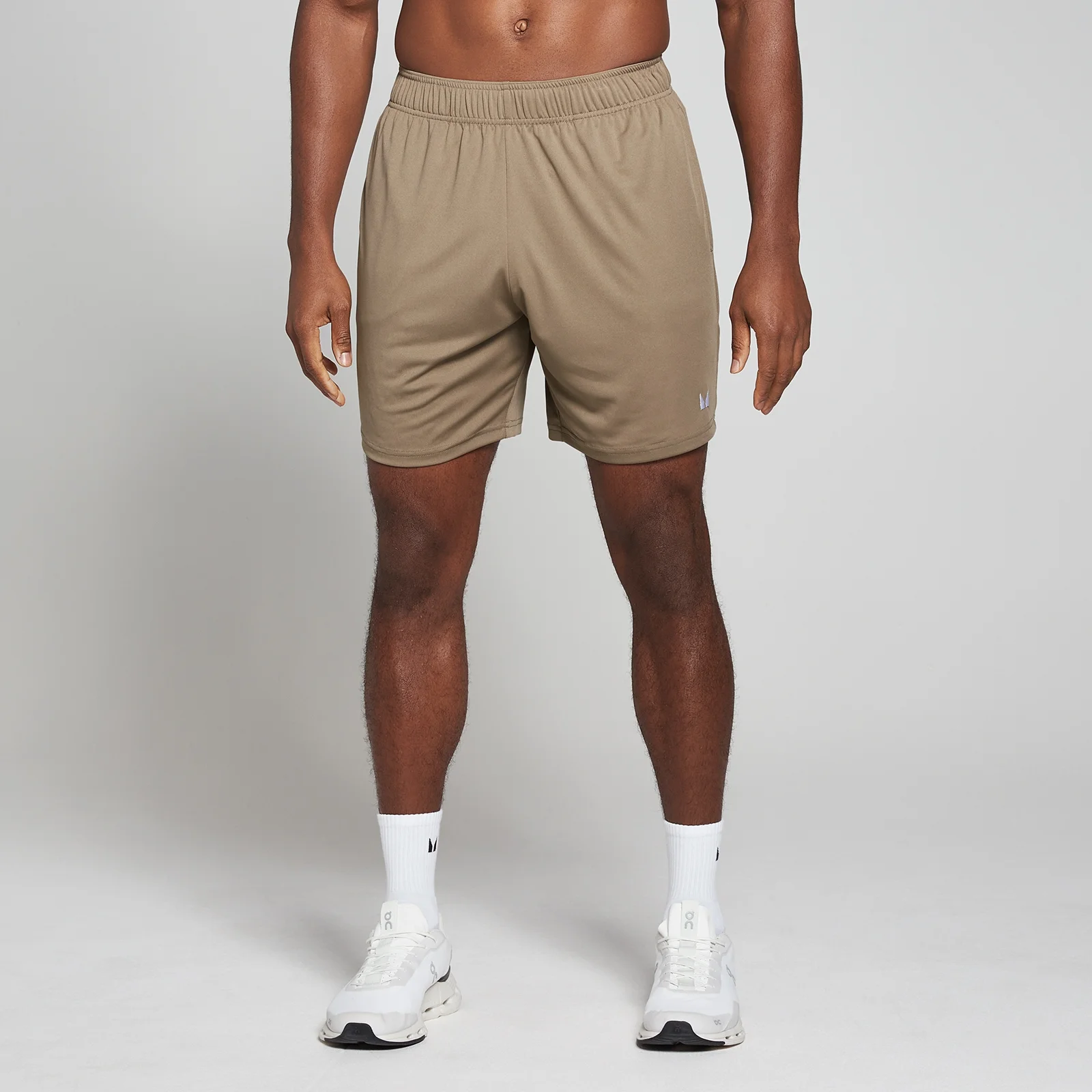 MP Men's Lightweight 7 Inch Training Shorts - Soft Brown - XL Image 1