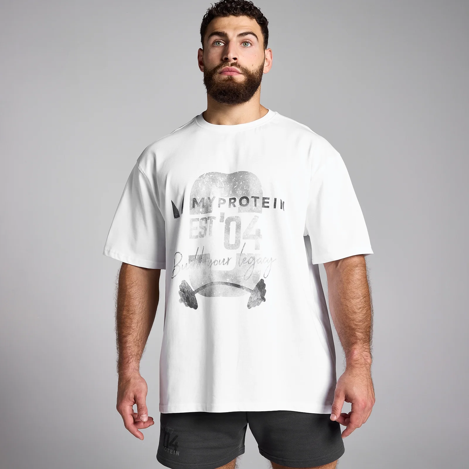 MP Origin Graphic T-Shirt - White - XXS-XS Image 1