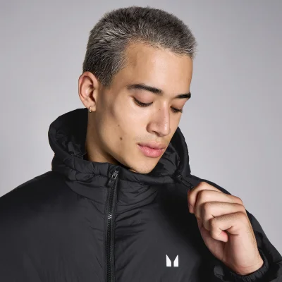 MP Men's Long Puffer Jacket - Black - XXL Image 6