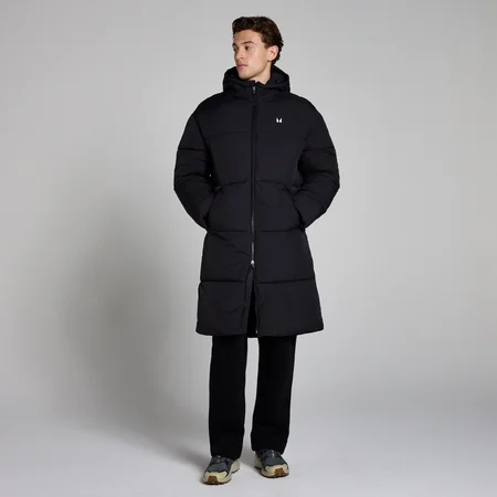 MP Men's Long Puffer Jacket - Black