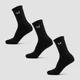 MP Unisex Crew Socks (3 Pack) - Black