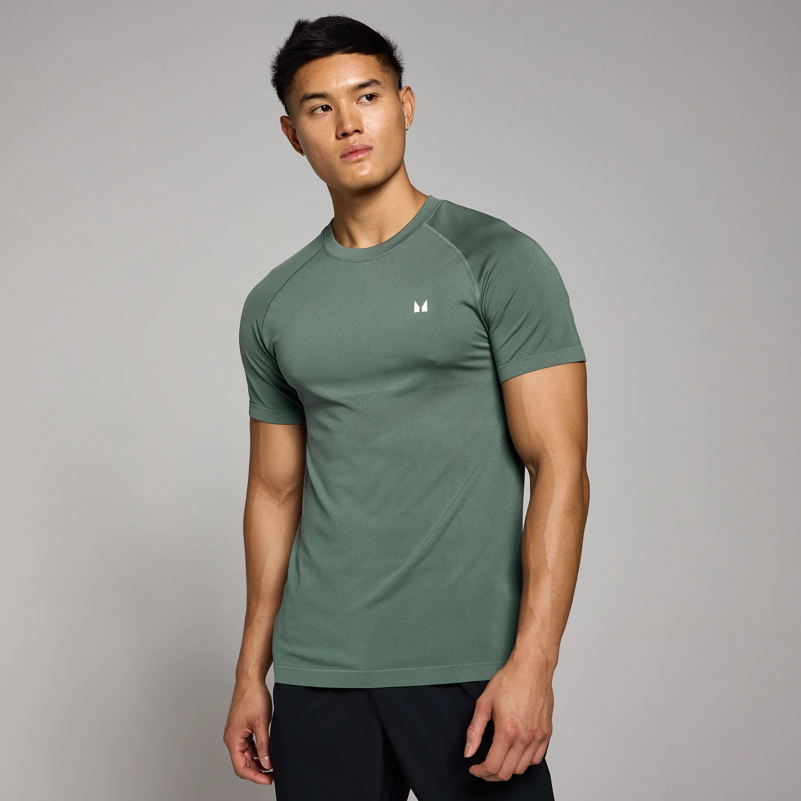 MP Men's Tempo Seamless T-shirt - Stone Wash - S Image 1