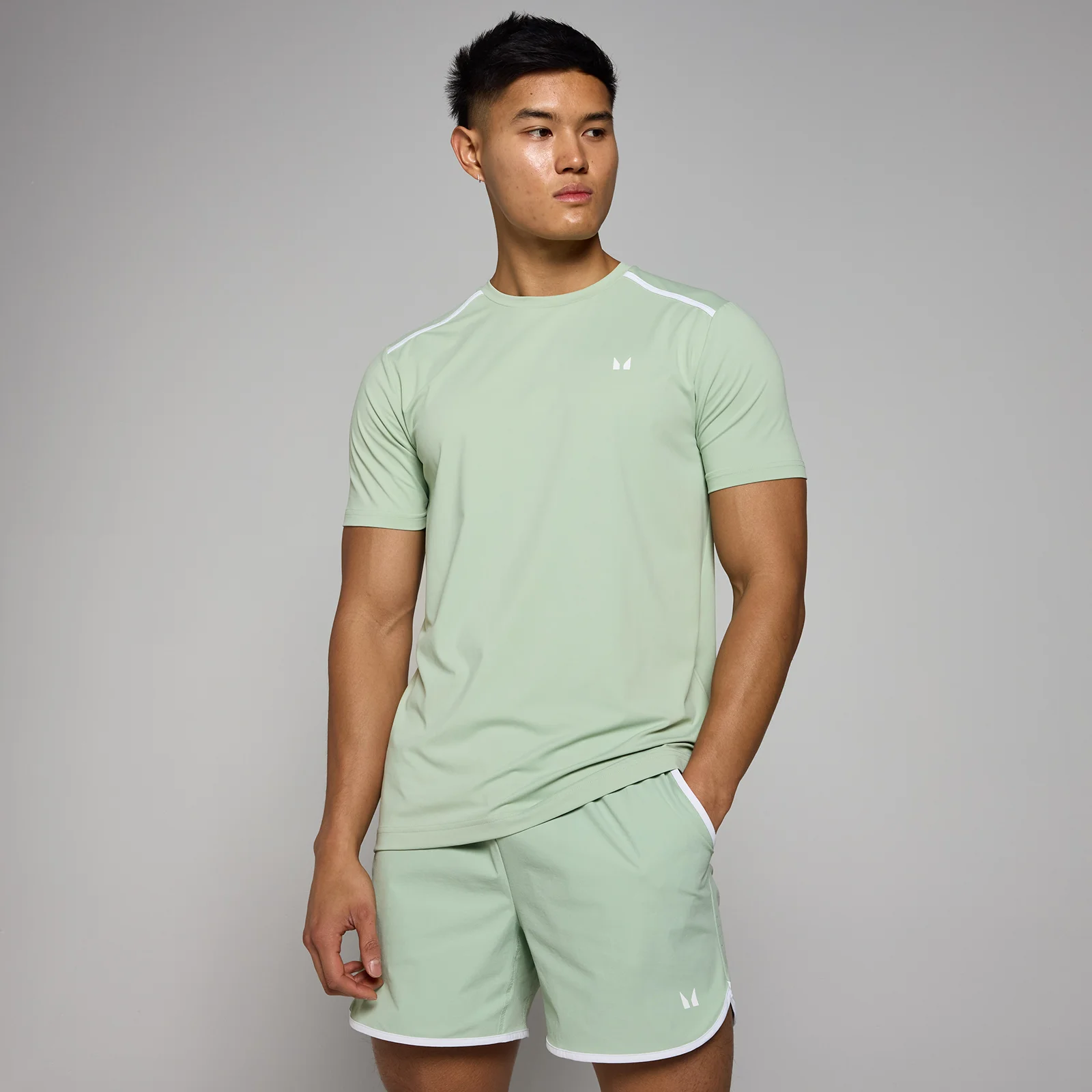 MP Men's Tempo Binding T-Shirt - Frost Green - M Image 1