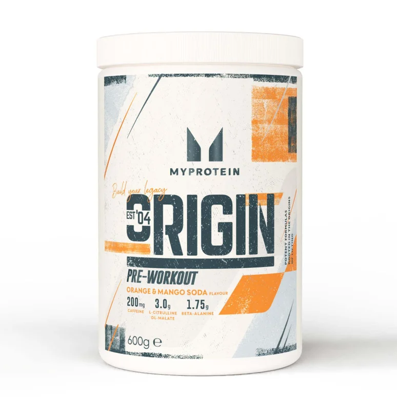 Origin Pre-Workout - 600g - Orange Mango