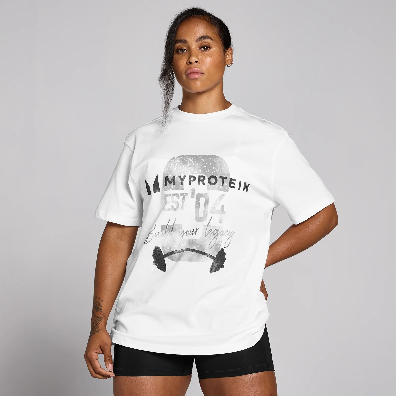 MP Origin Graphic T-Shirt - White - L - XL Image 1