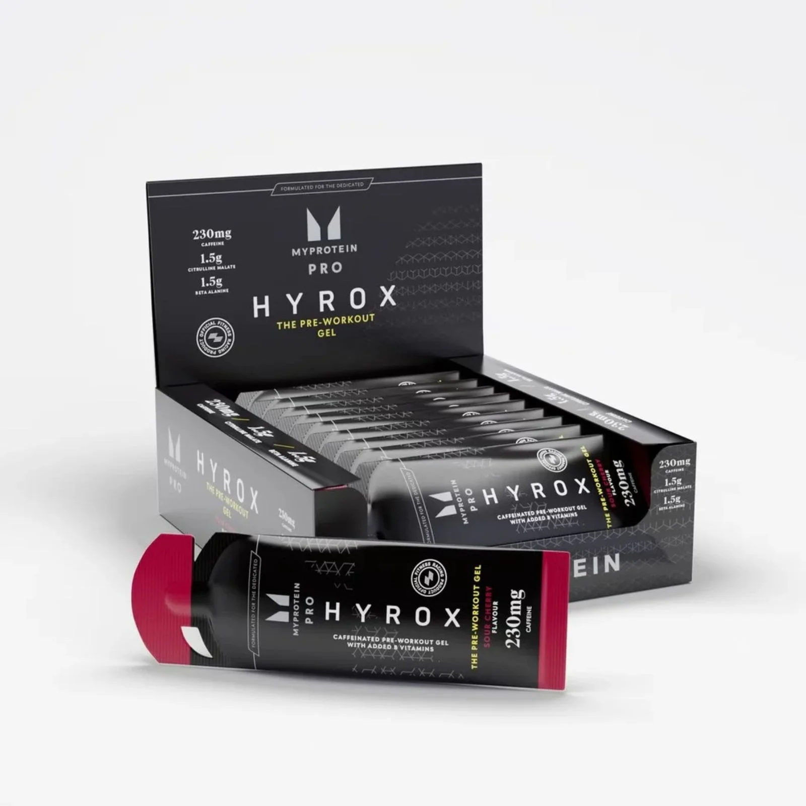 THE Pre-Workout Gel - HYROX - 12servings - Sour Cherry Image 1