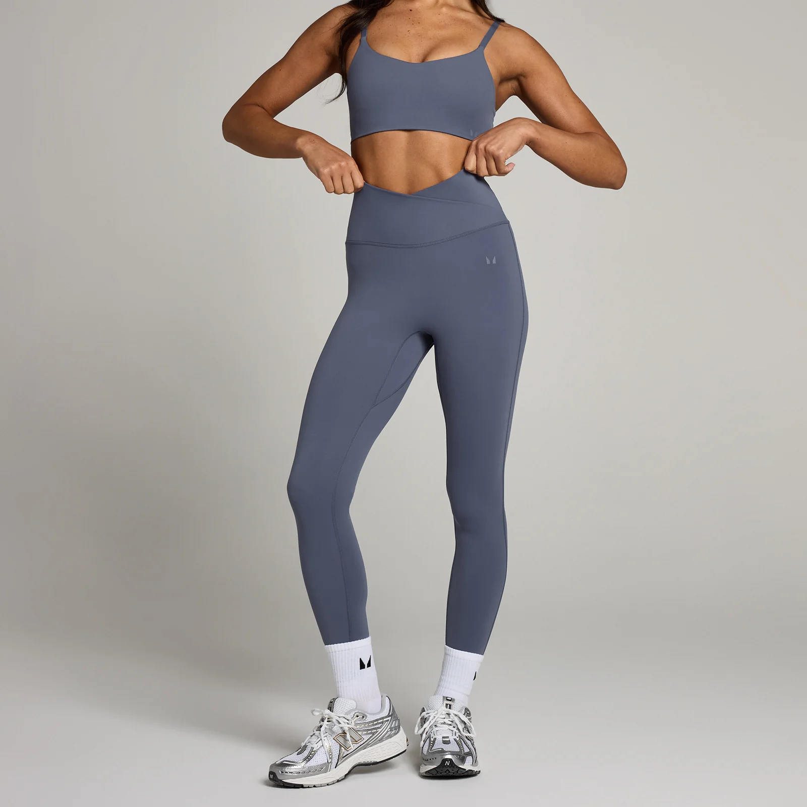 MP Women's Tempo Leggings - Charcoal Blue - S Image 1