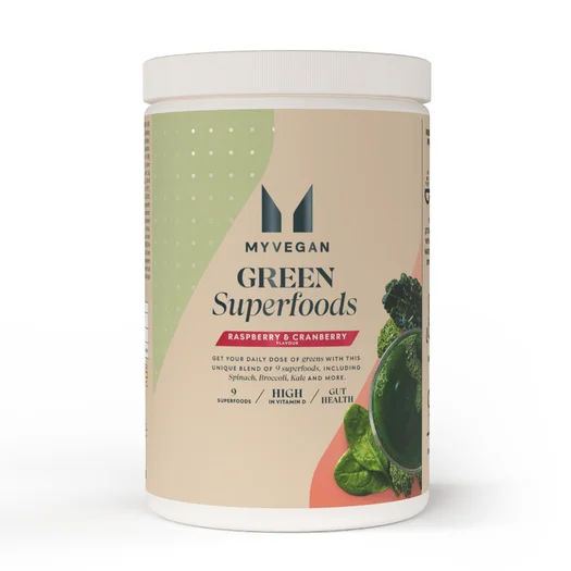 Green Superfoods - Raspberry & Cranberry