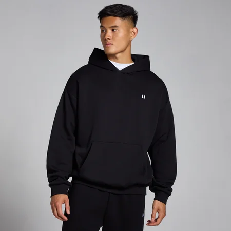 MP Men's Rest Day Oversized Hoodie - Black