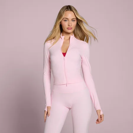 MP Women's Tempo Cropped Jacket - Blush