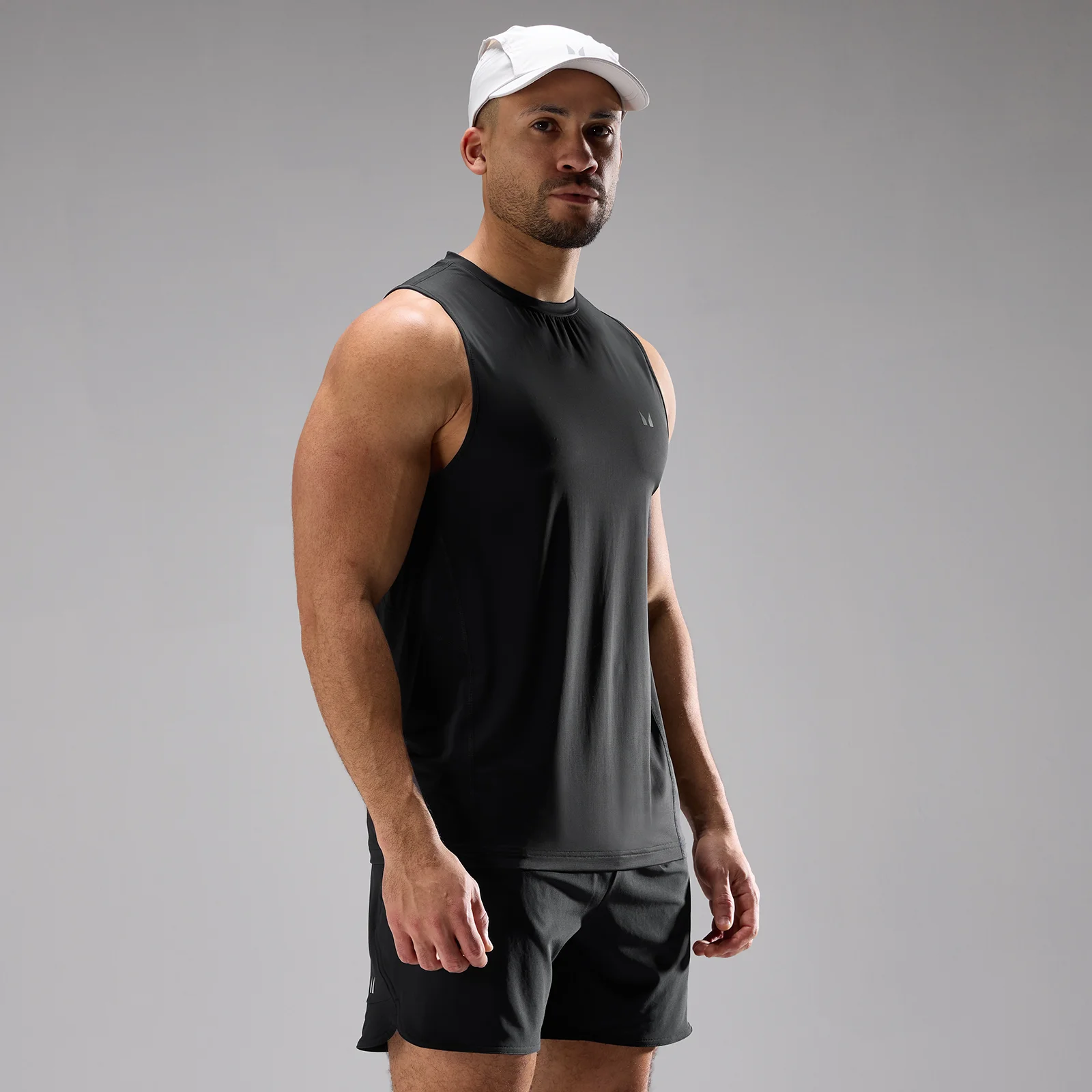 MP Men's Training Ultra Mesh Tank - Black - S Image 1