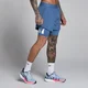 MP Men's Hybrid 5" 2-in-1 Shorts - Slate Blue