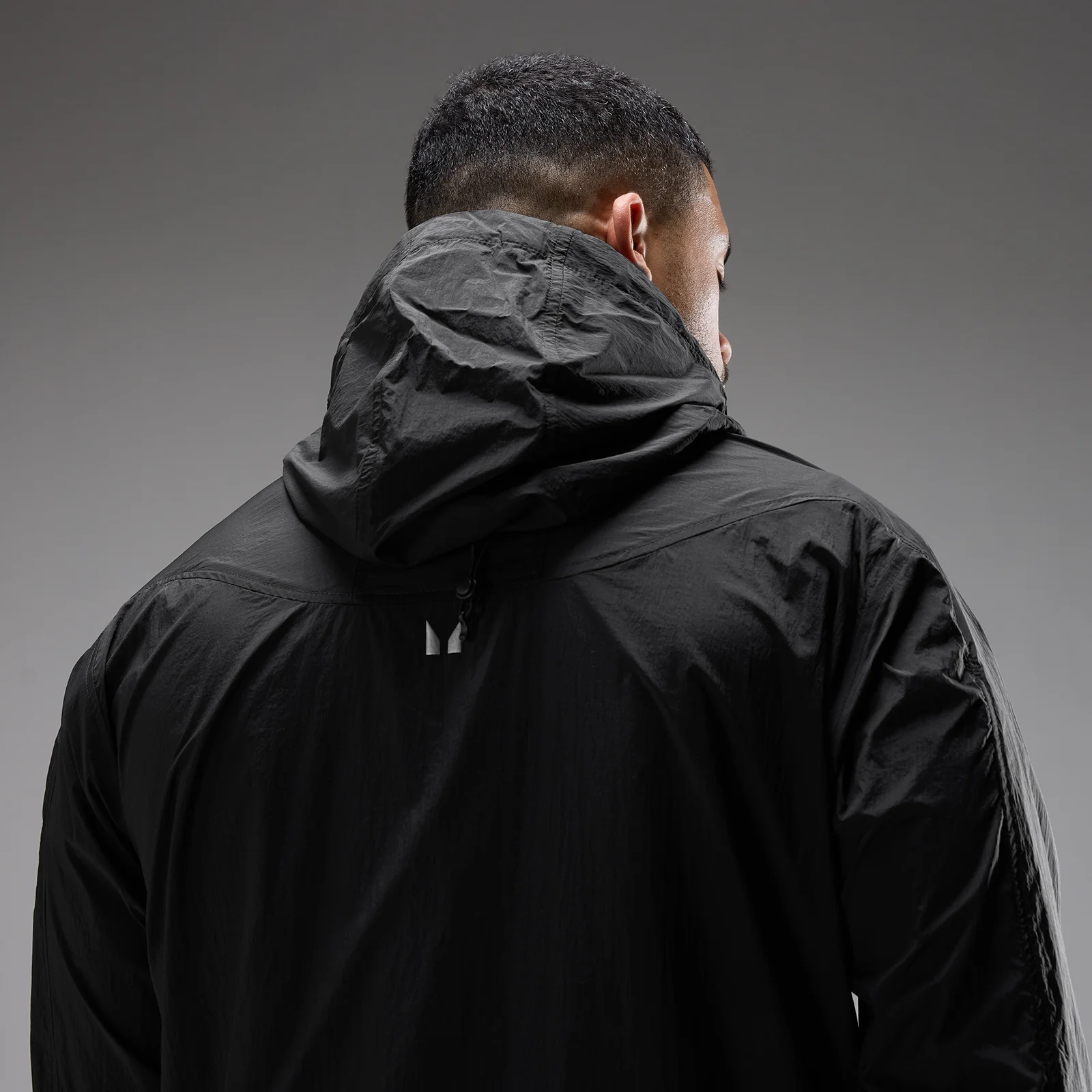 MP Men's Velocity Ultra Lightweight Packable Jacket - Black - XXXL Image 2