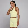 MP Women's Tempo Seamless Halter Neck Vest - Lemon