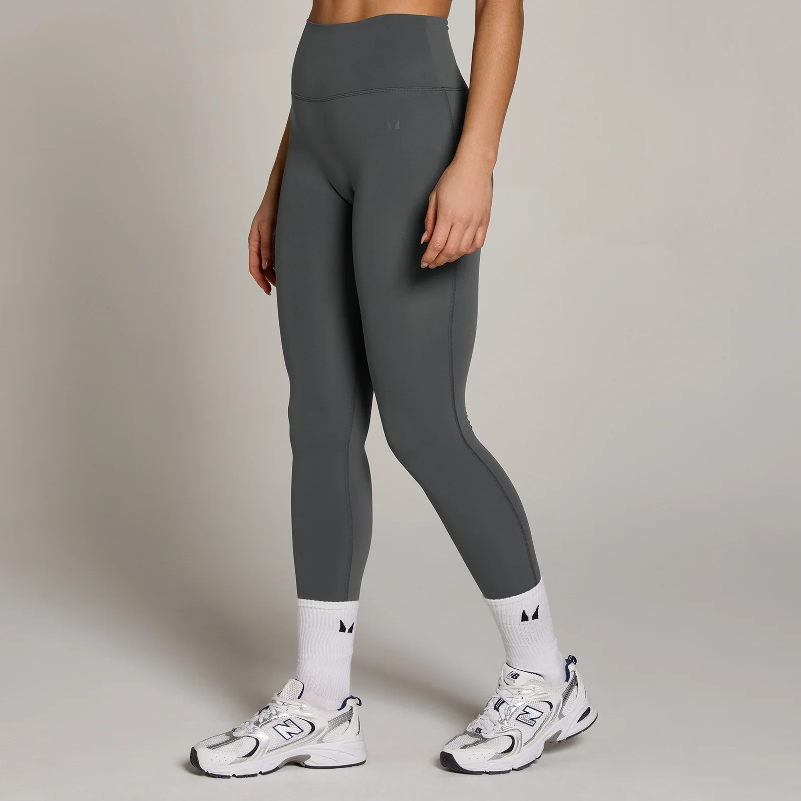 MP Women's Tempo High Waisted Leggings - Dark Grey - M Image 1