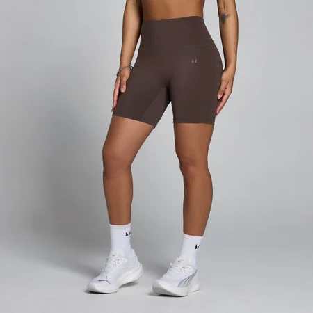 MP Women's Tempo High Waisted Shorts - Cocoa