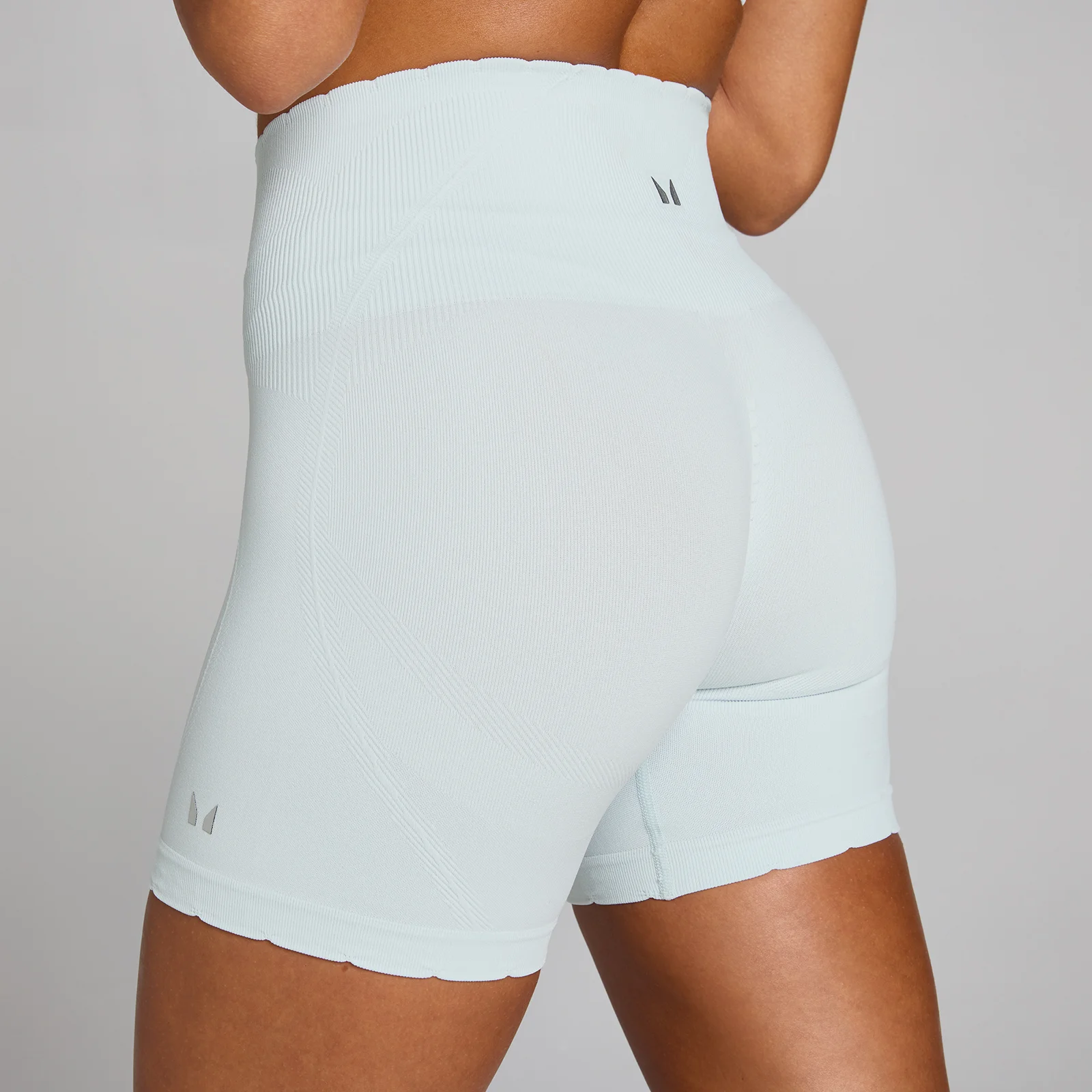 MP Women's Tempo Ultra Seamless Cycling Shorts - Blue Aura - XS Image 4