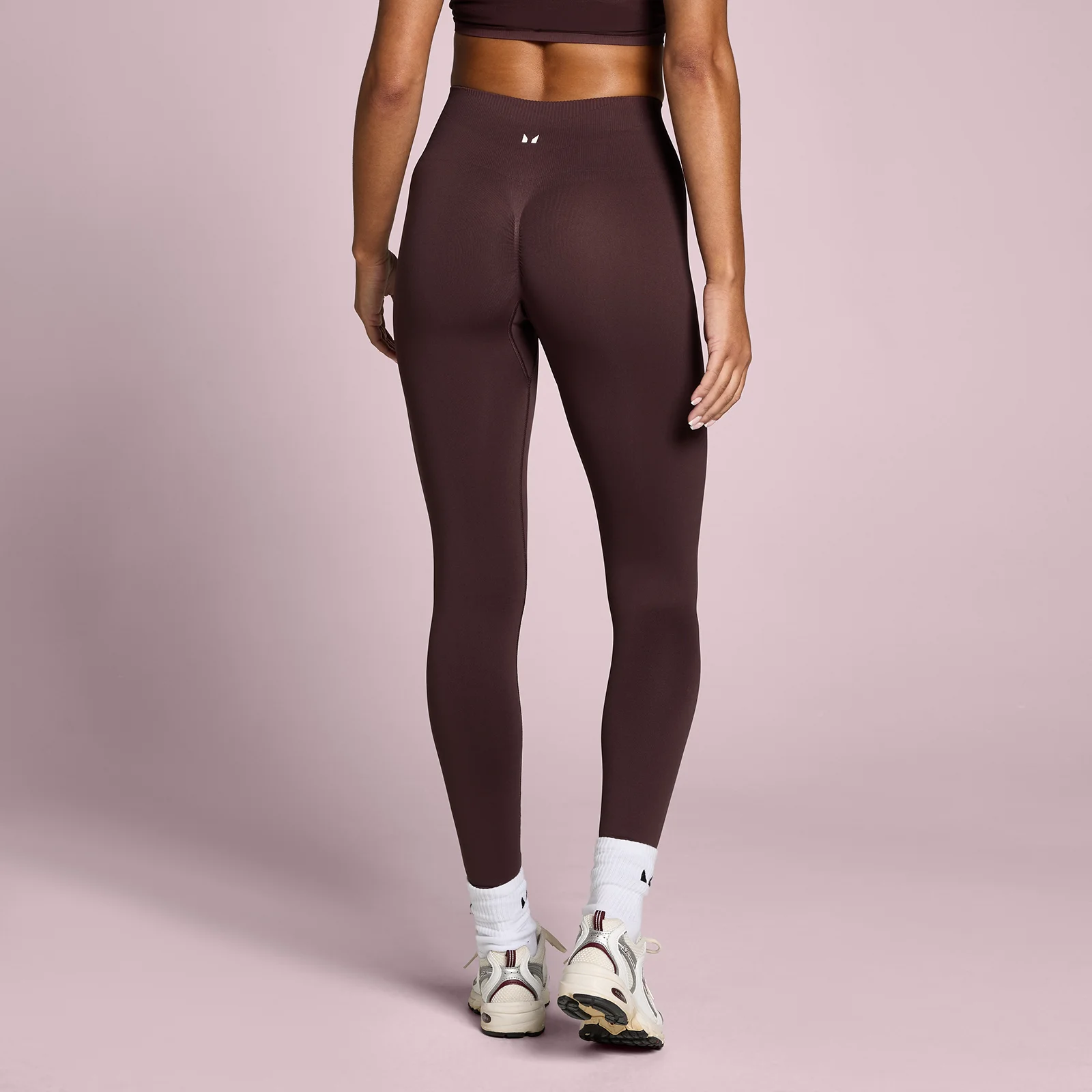 MP Women's Tempo Seamless Leggings - Fudge - XS Image 1