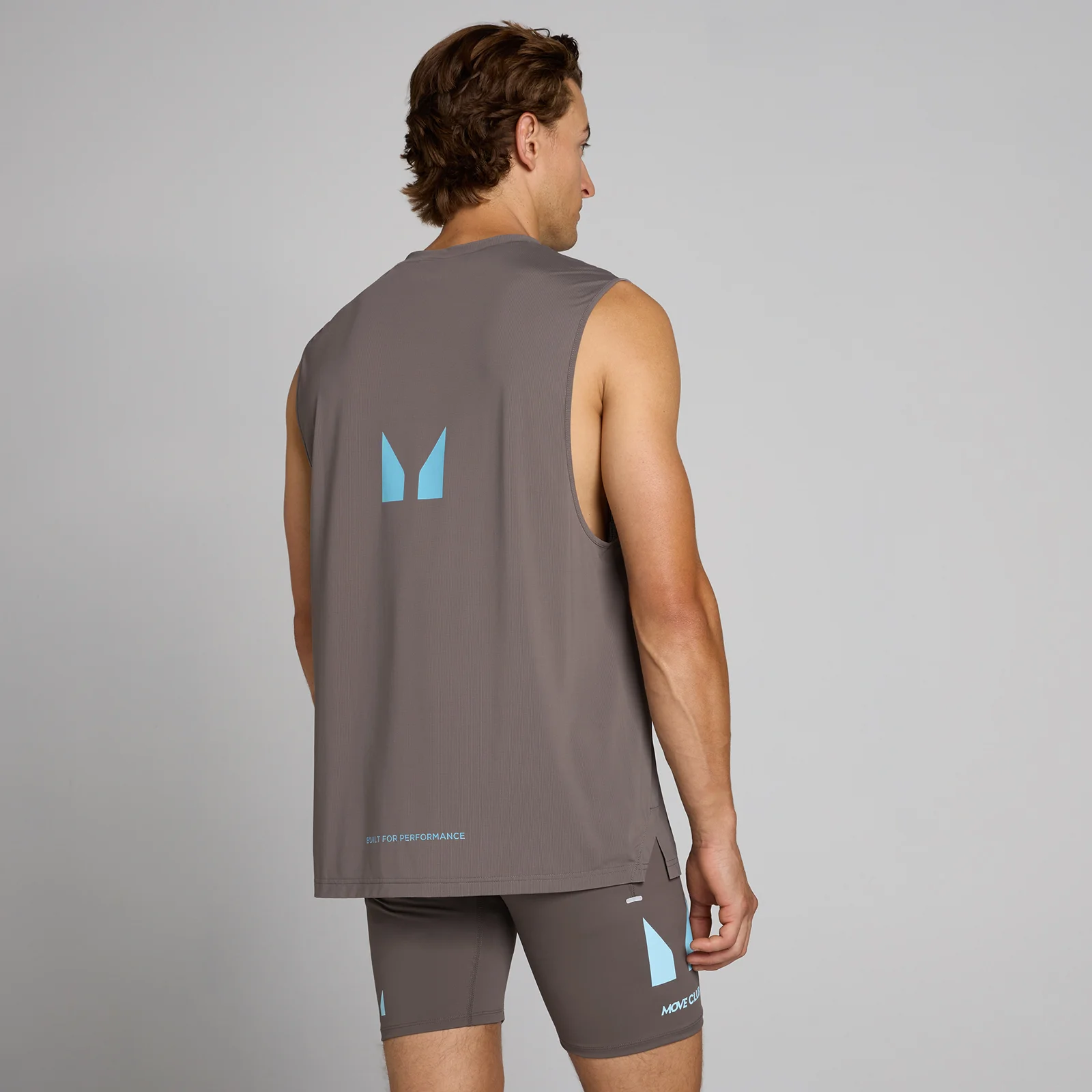 MP Men's Hybrid Mesh Tank - Ash Grey - XXL Image 1