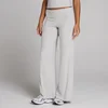MP Women's Ribbed Wide Leg Leggings - Grey Marl
