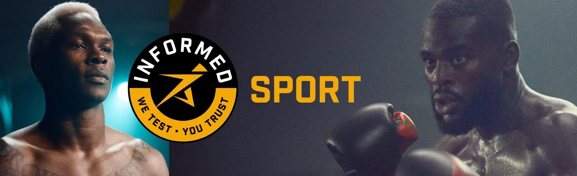 Informed sports badge - we test - you trust