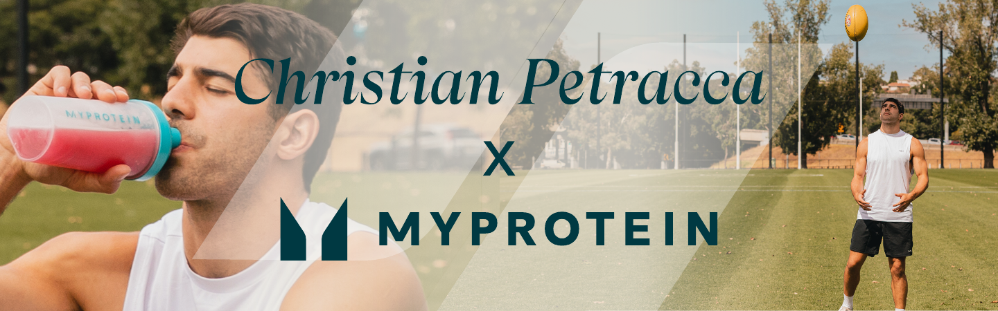 Christian Petracca x Myprotein