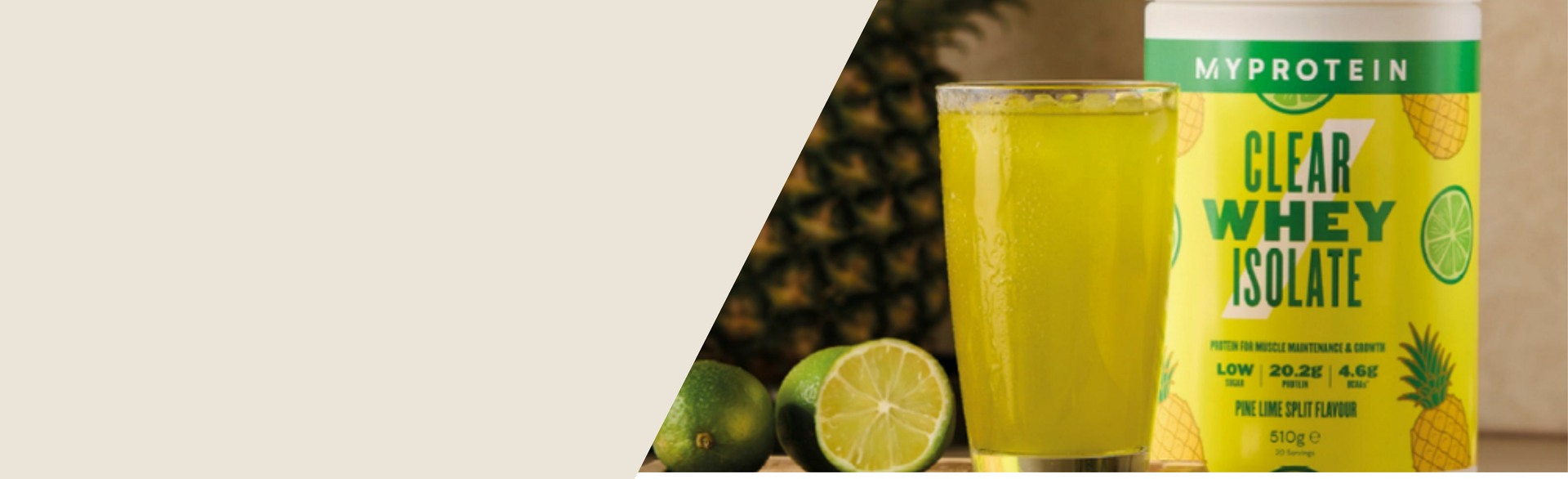 Myprotein Christmas gifts for 2023 with the new pine lime split clear whey