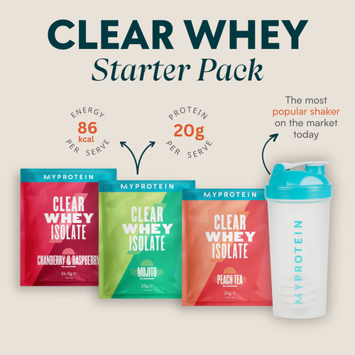 Clear Starter Pack <br>  Was: <strike>$19.99</strike><br>Now: <b>$11.69</b>