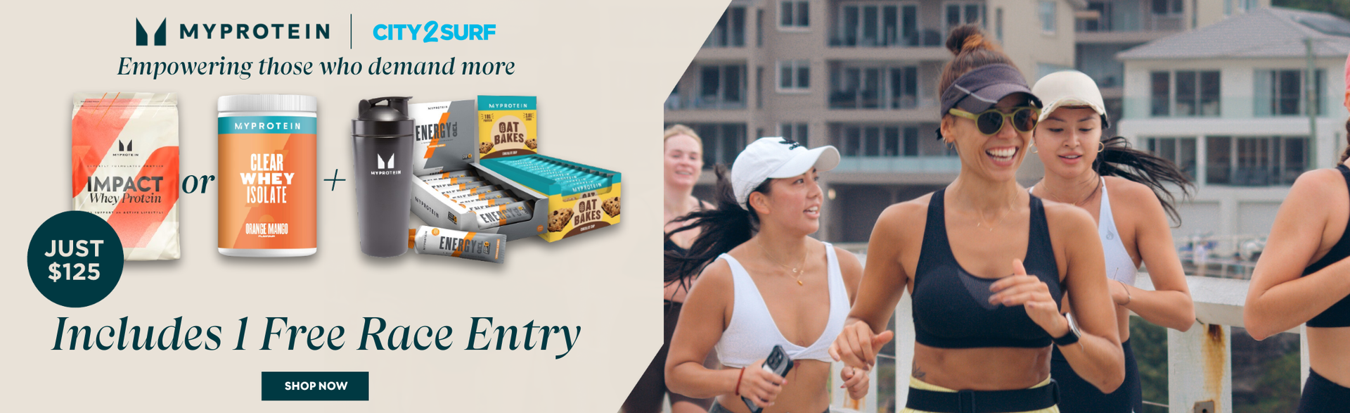 Myprotein x city2surf toolkit bundle